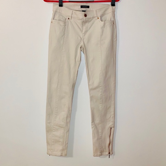 White House Black Market Skimmer Jeans Sz 2 - Picture 2 of 16